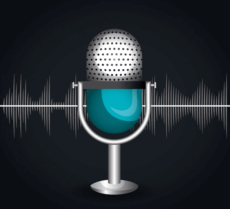 Microphone illustration