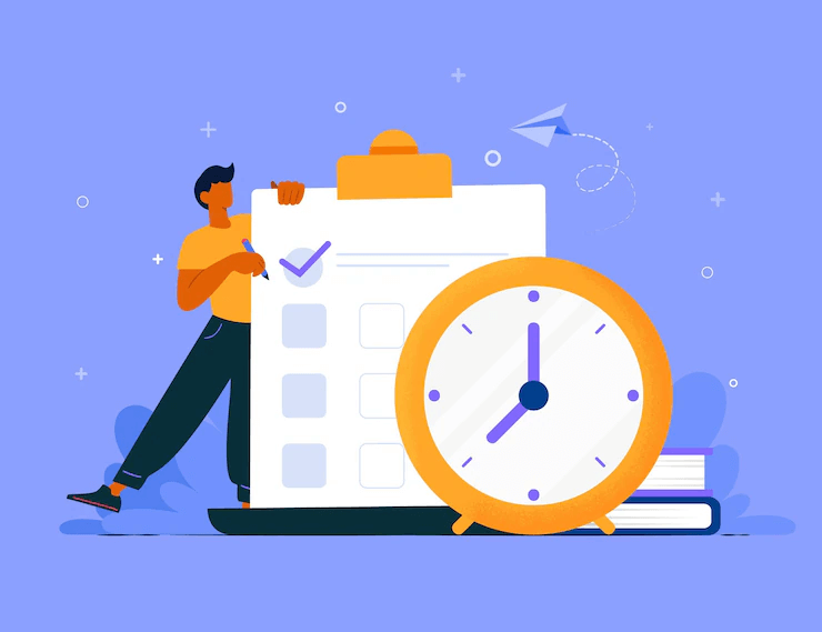 Save time illustration